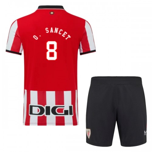 Ensemble Maillot Athletic Bilbao O. Sancet 8 Domicile 2025-26 Enfant Ensemble Maillot Athletic Bilbao O. Sancet 8 Domicile 2025-26 Enfant